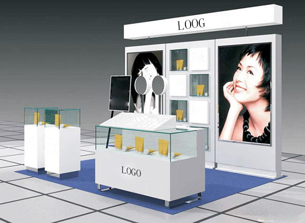 广州白云区化妆品展柜